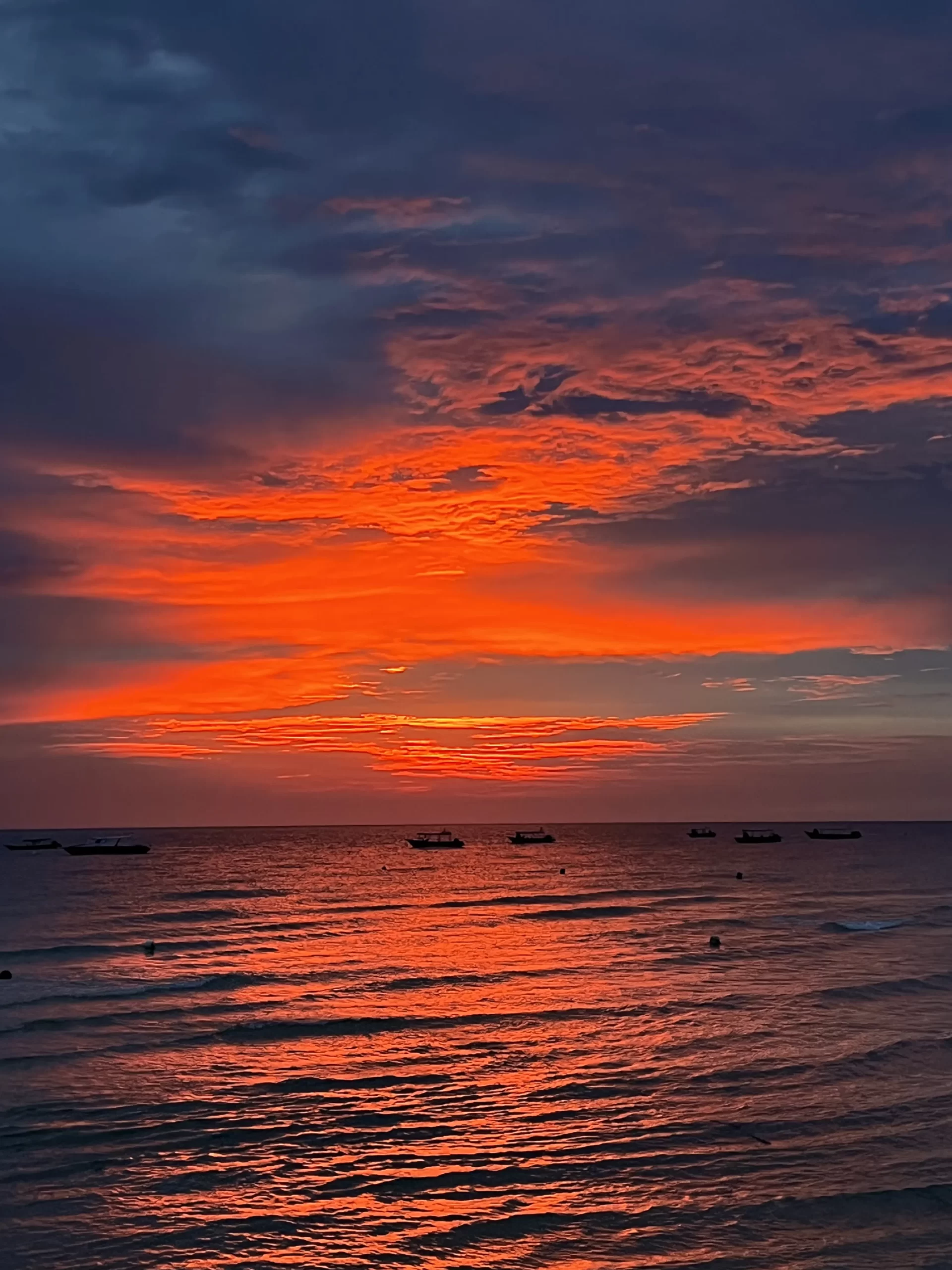 Fiery Red Sunsets of Tioman Island